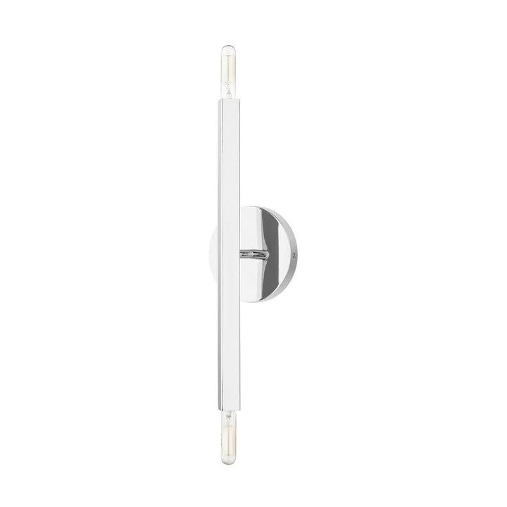 Livex Monaco 46981-05 Wall Sconce Light - Polished Chrome