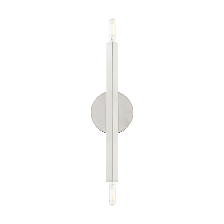 Livex Monaco 46981-91 Wall Sconce Light - Brushed Nickel