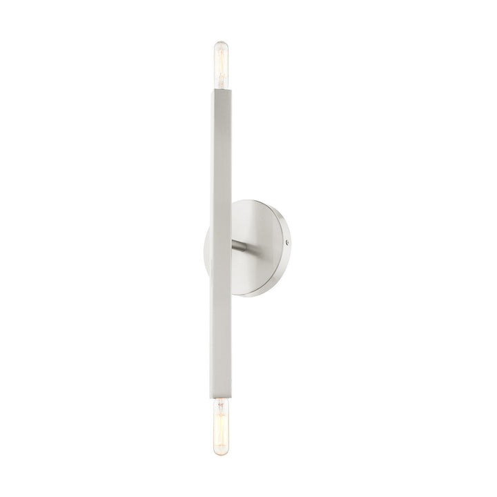 Livex Monaco 46981-91 Wall Sconce Light - Brushed Nickel