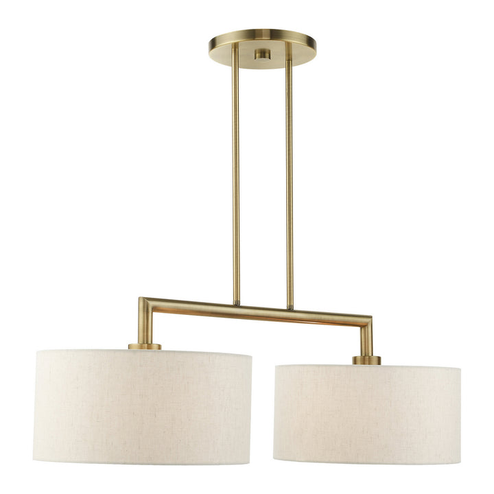 Livex Monroe 49292-01 Pendant Light - Antique Brass