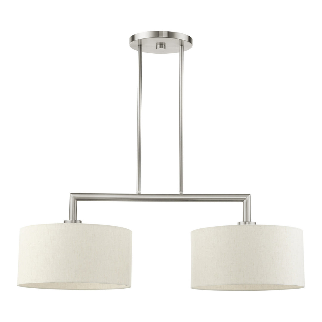 Livex Meridian 49292-91 Pendant Light - Brushed Nickel