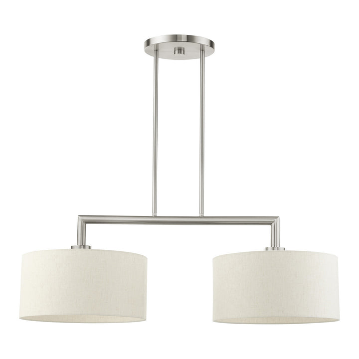 Livex Meridian 49292-91 Pendant Light - Brushed Nickel