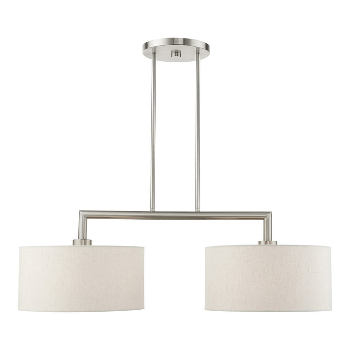 Livex Meridian 49292-91 Pendant Light - Brushed Nickel