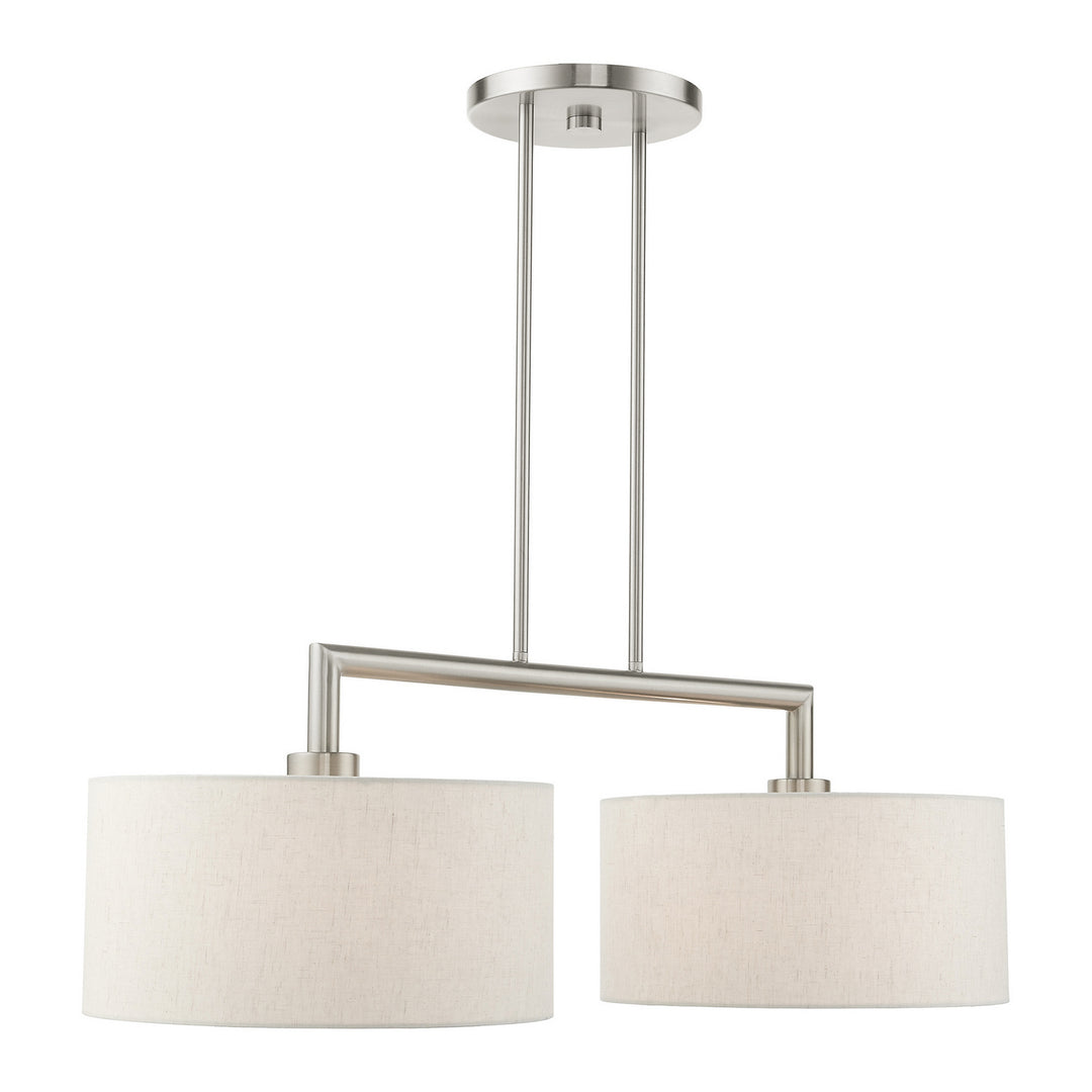 Livex Meridian 49292-91 Pendant Light - Brushed Nickel