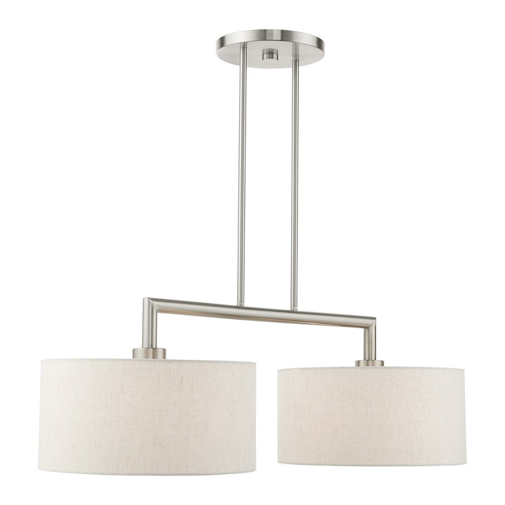 Livex Meridian 49292-91 Pendant Light - Brushed Nickel