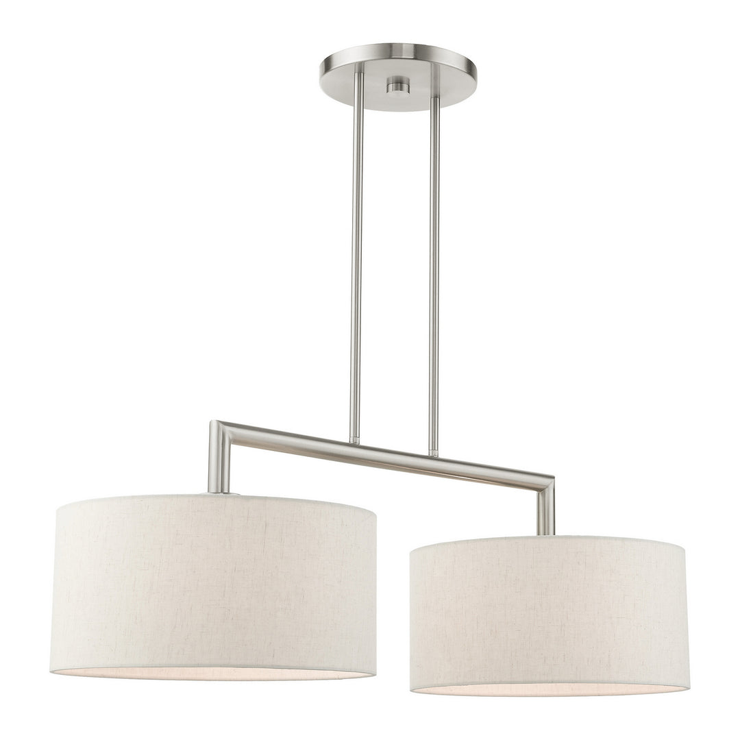 Livex Meridian 49292-91 Pendant Light - Brushed Nickel