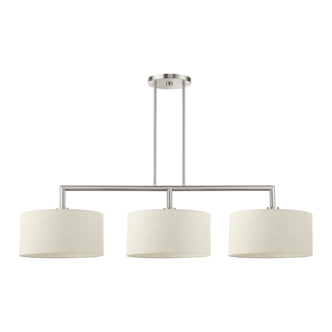 Livex Meridian 49293-91 Pendant Light - Brushed Nickel