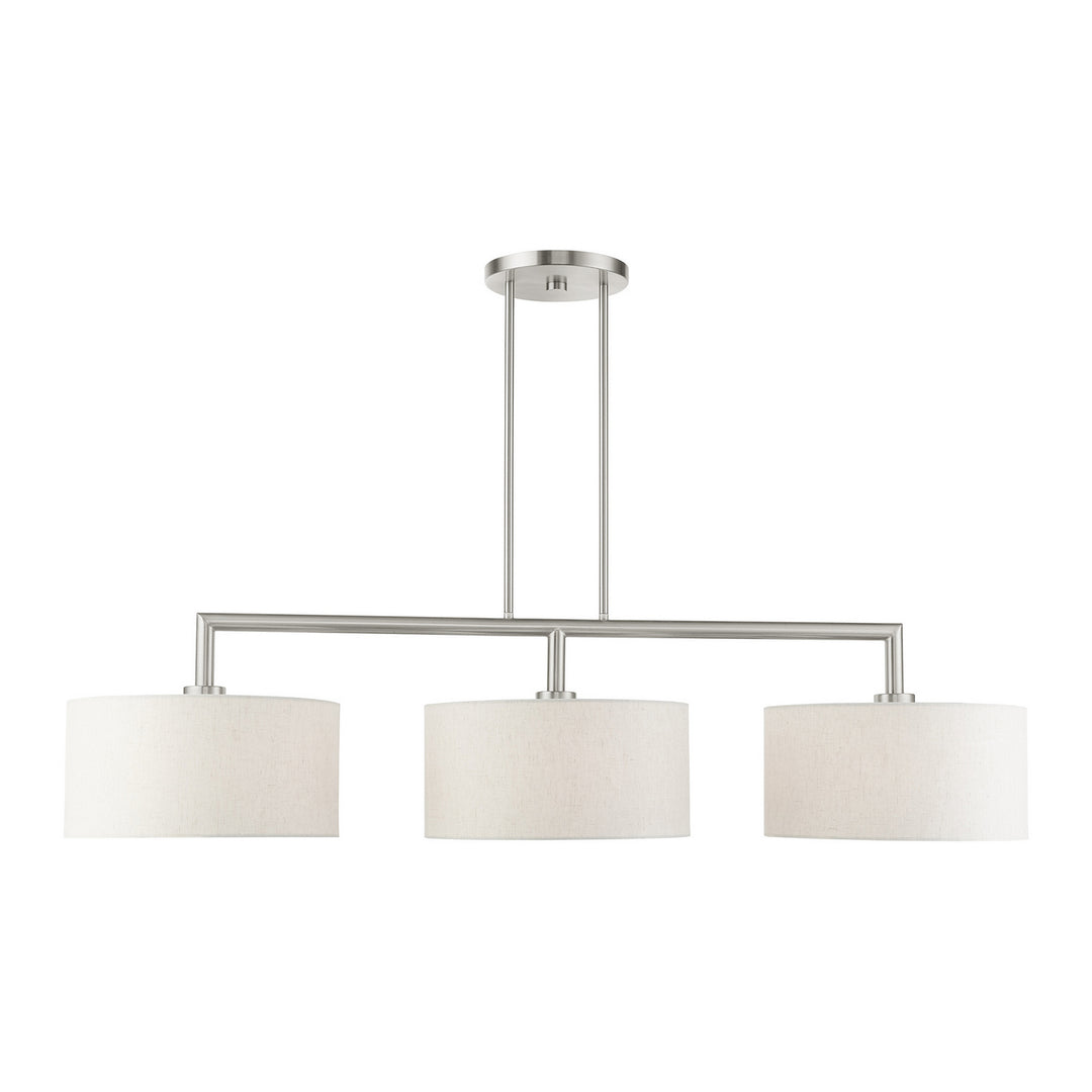 Livex Meridian 49293-91 Pendant Light - Brushed Nickel