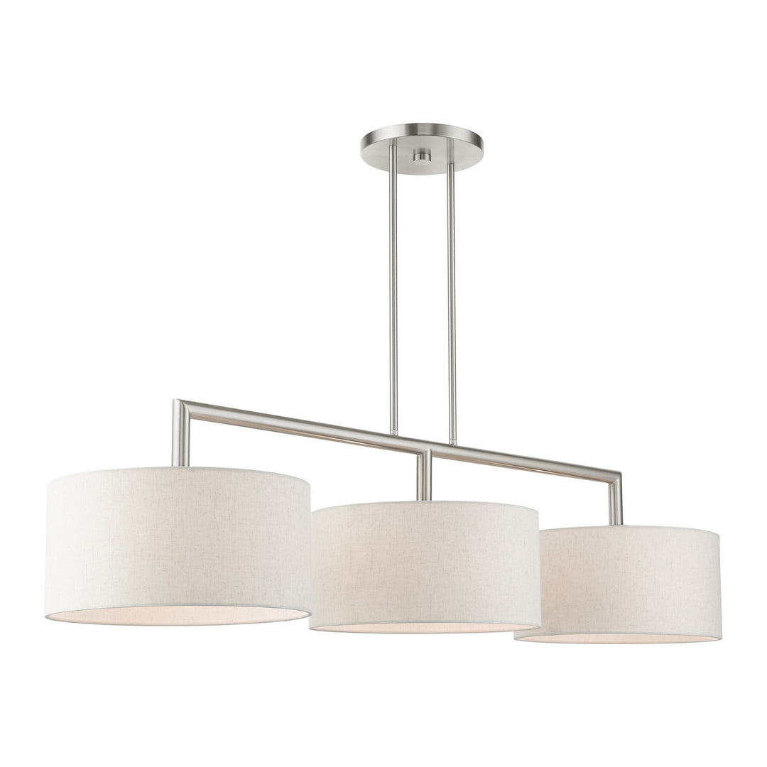 Livex Meridian 49293-91 Pendant Light - Brushed Nickel
