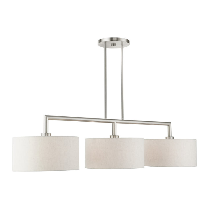 Livex Meridian 49293-91 Pendant Light - Brushed Nickel