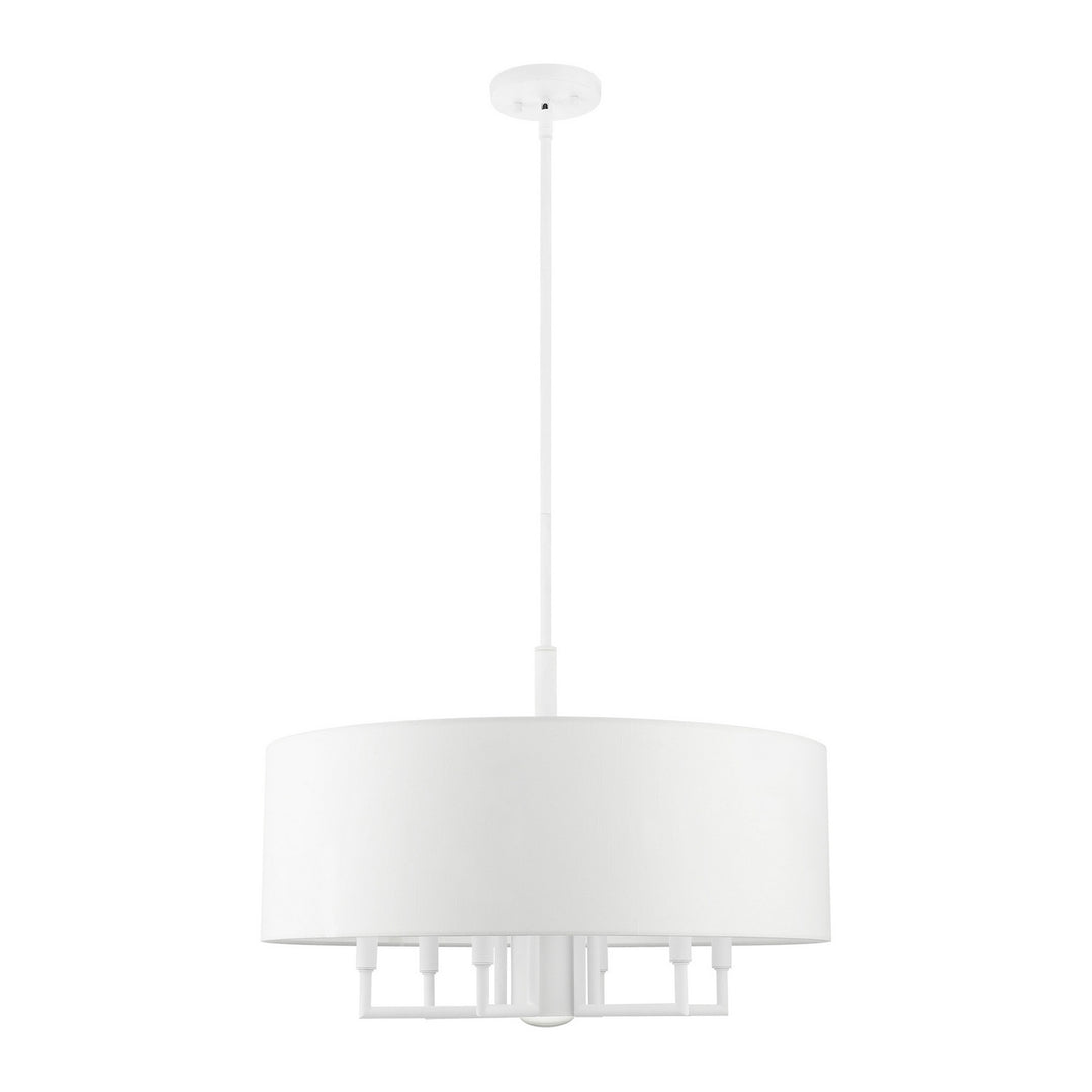 Livex Meridian 49376-03 Chandelier Light - White