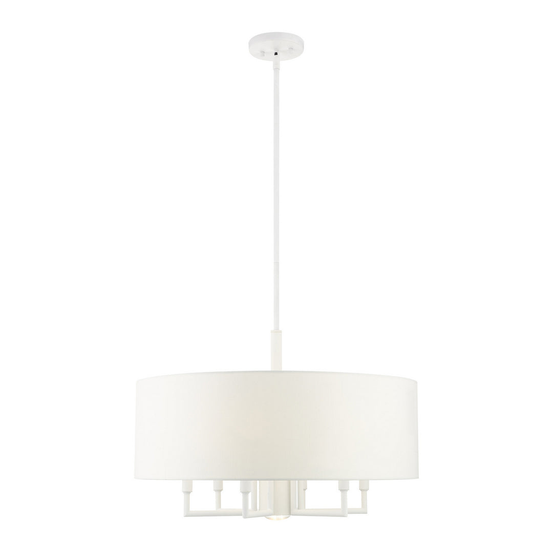 Livex Meridian 49376-03 Chandelier Light - White