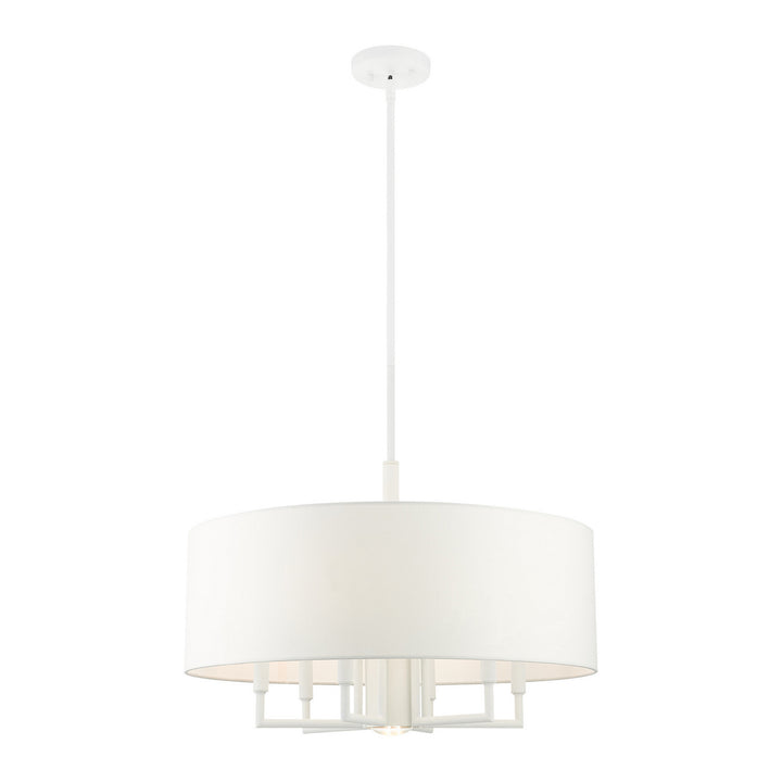 Livex Meridian 49376-03 Chandelier Light - White