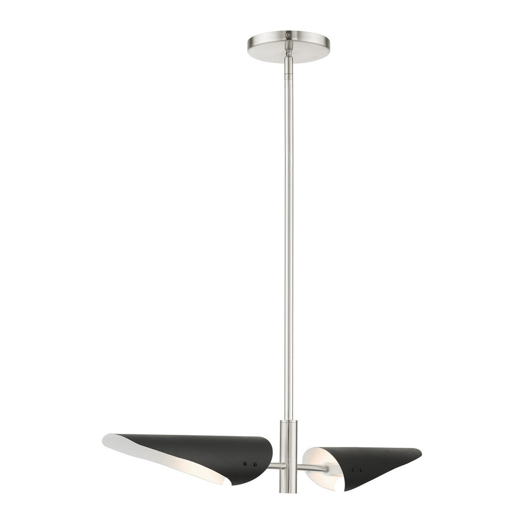 Livex Capistrano 49492-91 Pendant Light - Brushed Nickel