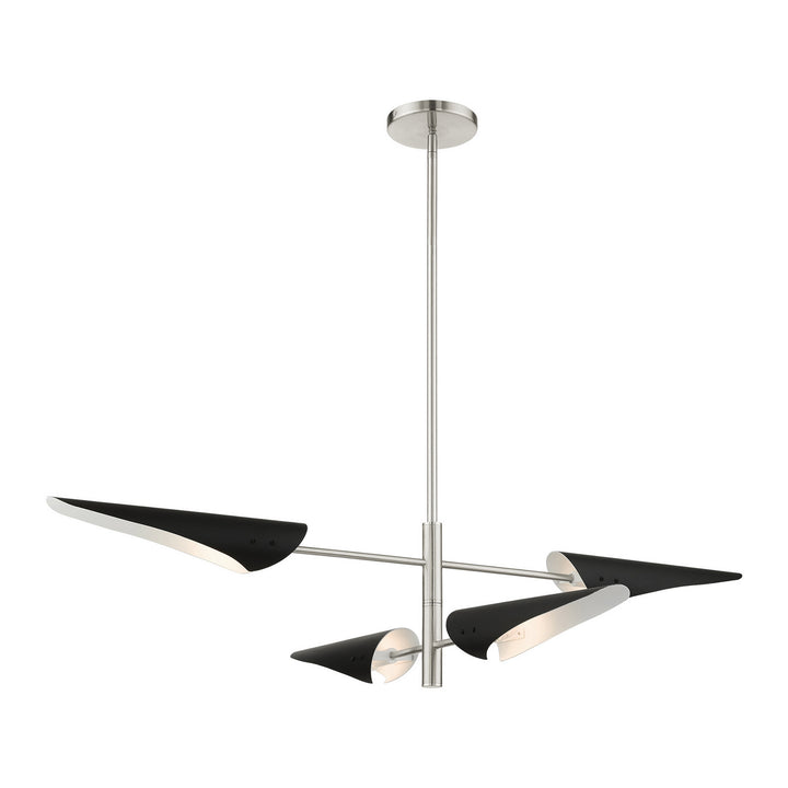 Livex Capistrano 49494-91 Pendant Light - Brushed Nickel