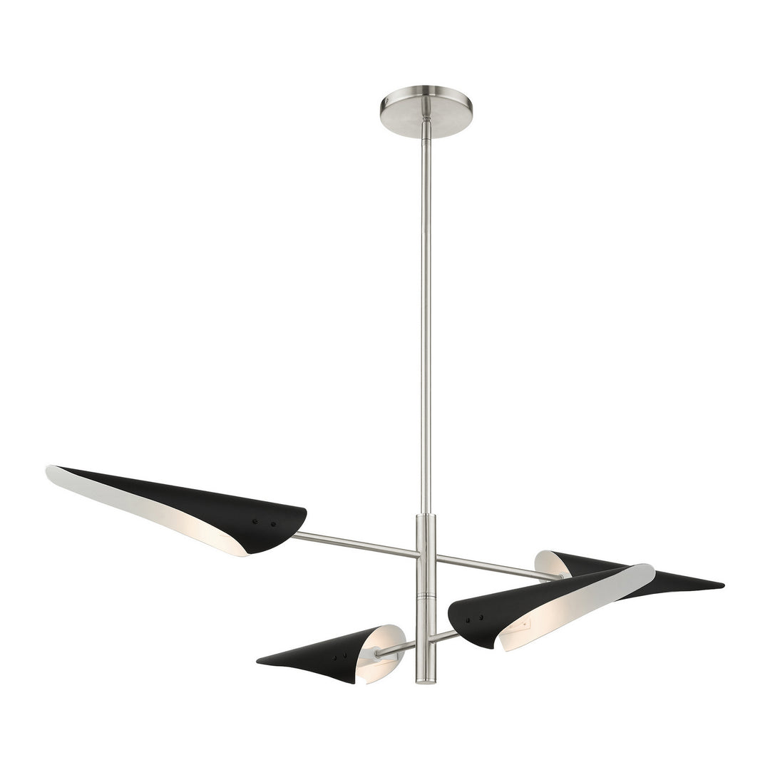 Livex Capistrano 49494-91 Pendant Light - Brushed Nickel
