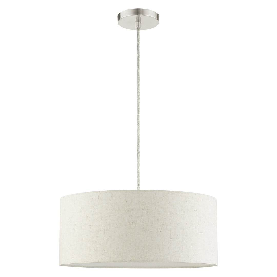 Livex Blossom 49802-91 Pendant Light - Brushed Nickel