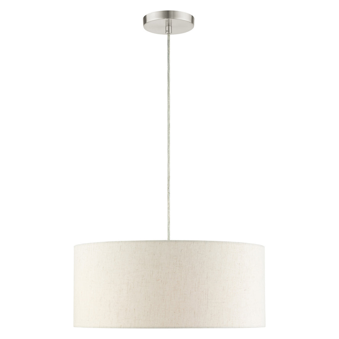 Livex Blossom 49802-91 Pendant Light - Brushed Nickel
