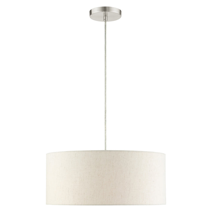Livex Blossom 49802-91 Pendant Light - Brushed Nickel