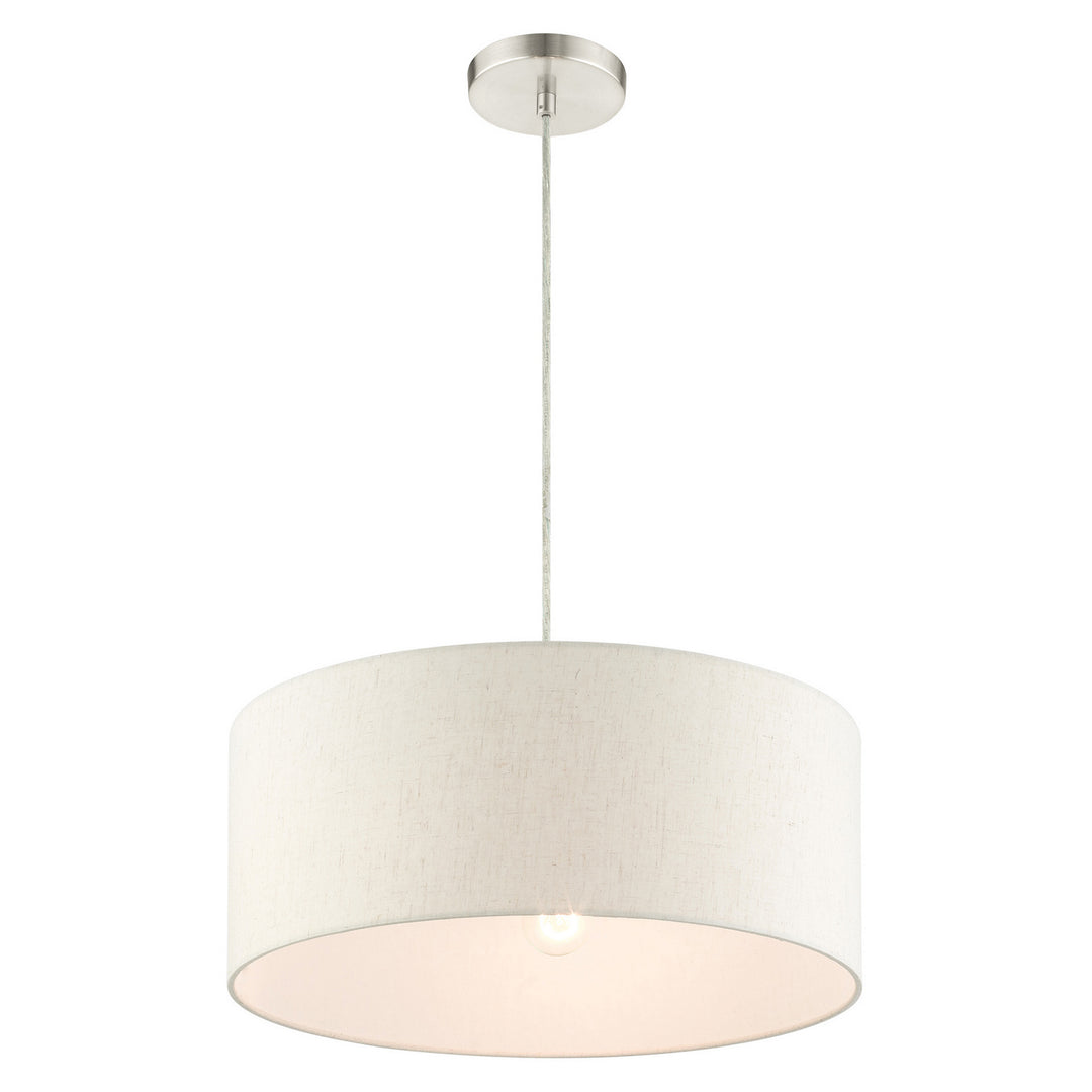 Livex Blossom 49802-91 Pendant Light - Brushed Nickel