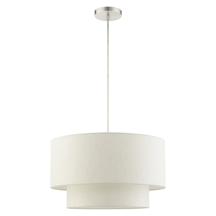 Livex Blossom 49803-91 Pendant Light - Brushed Nickel