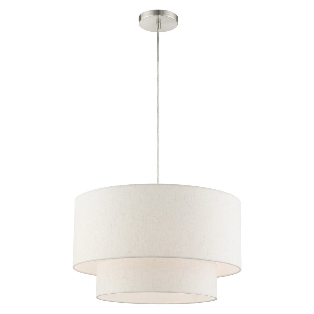 Livex Blossom 49803-91 Pendant Light - Brushed Nickel