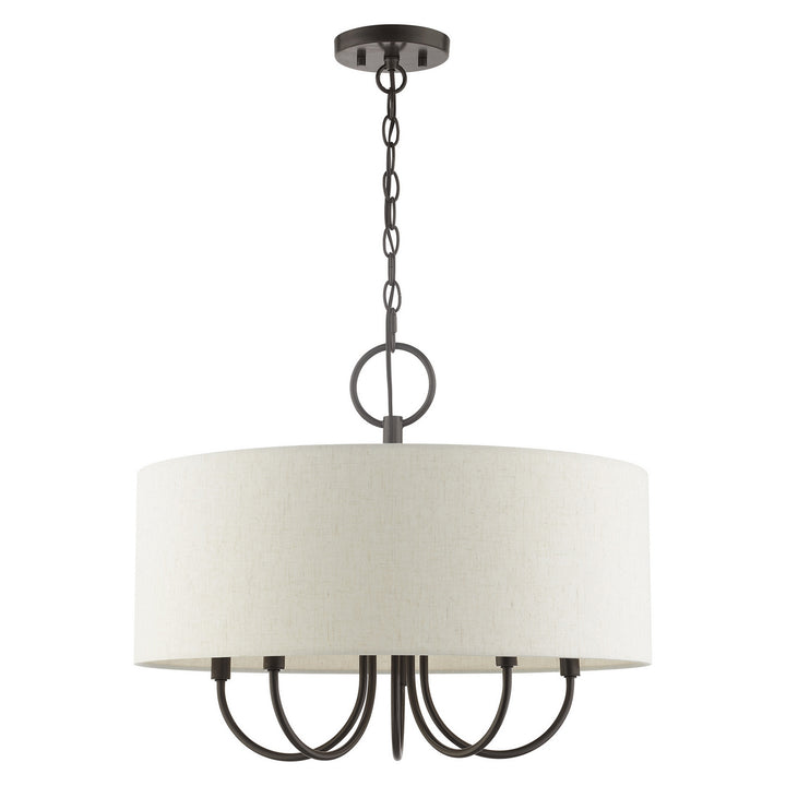 Livex Blossom 49805-92 Chandelier Light - English Bronze