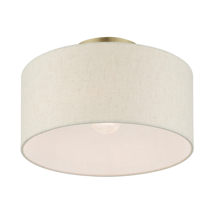 Livex Blossom 49809-01 Ceiling Light - Antique Brass