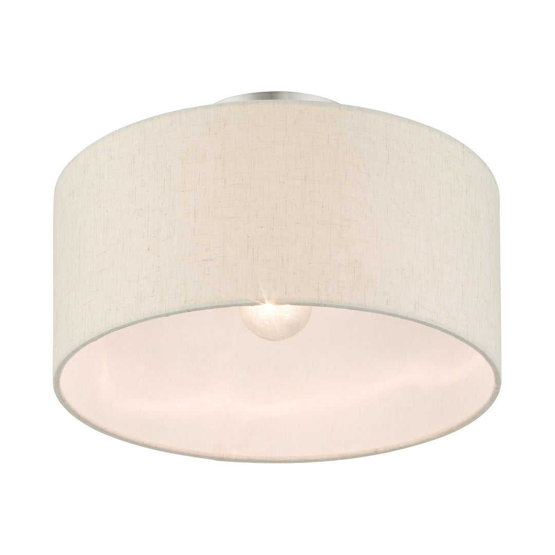 Livex Blossom 49809-91 Ceiling Light - Brushed Nickel