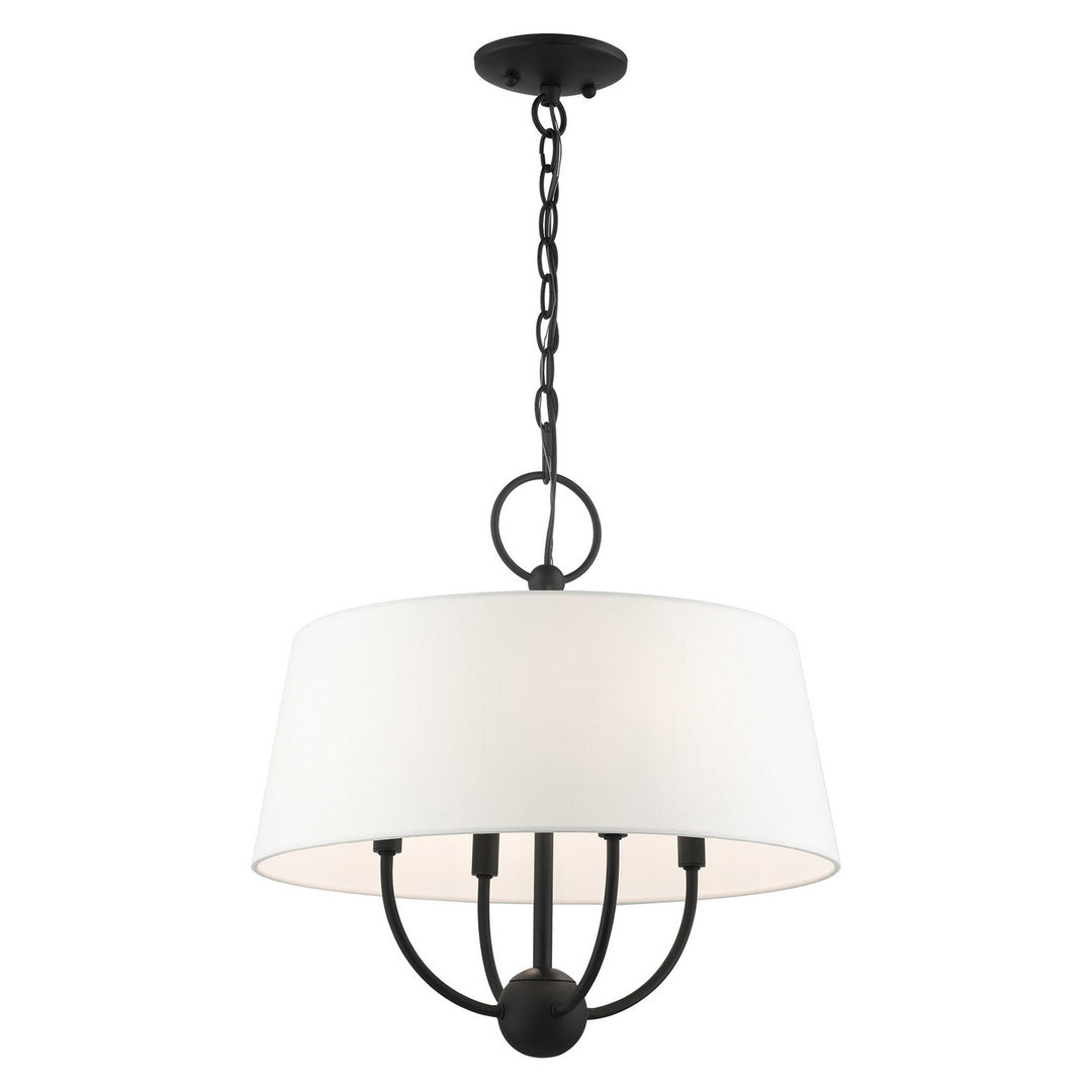 Livex Ridgecrest 49844-04 Chandelier Light - Black