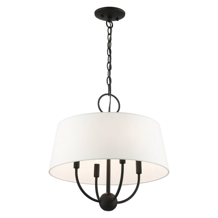Livex Ridgecrest 49844-04 Chandelier Light - Black