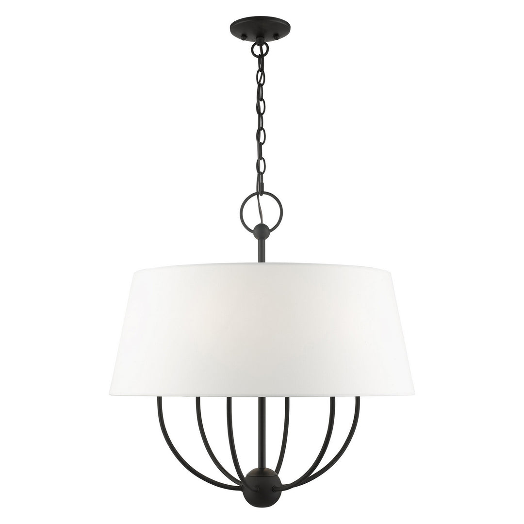 Livex Ridgecrest 49846-04 Chandelier Light - Black