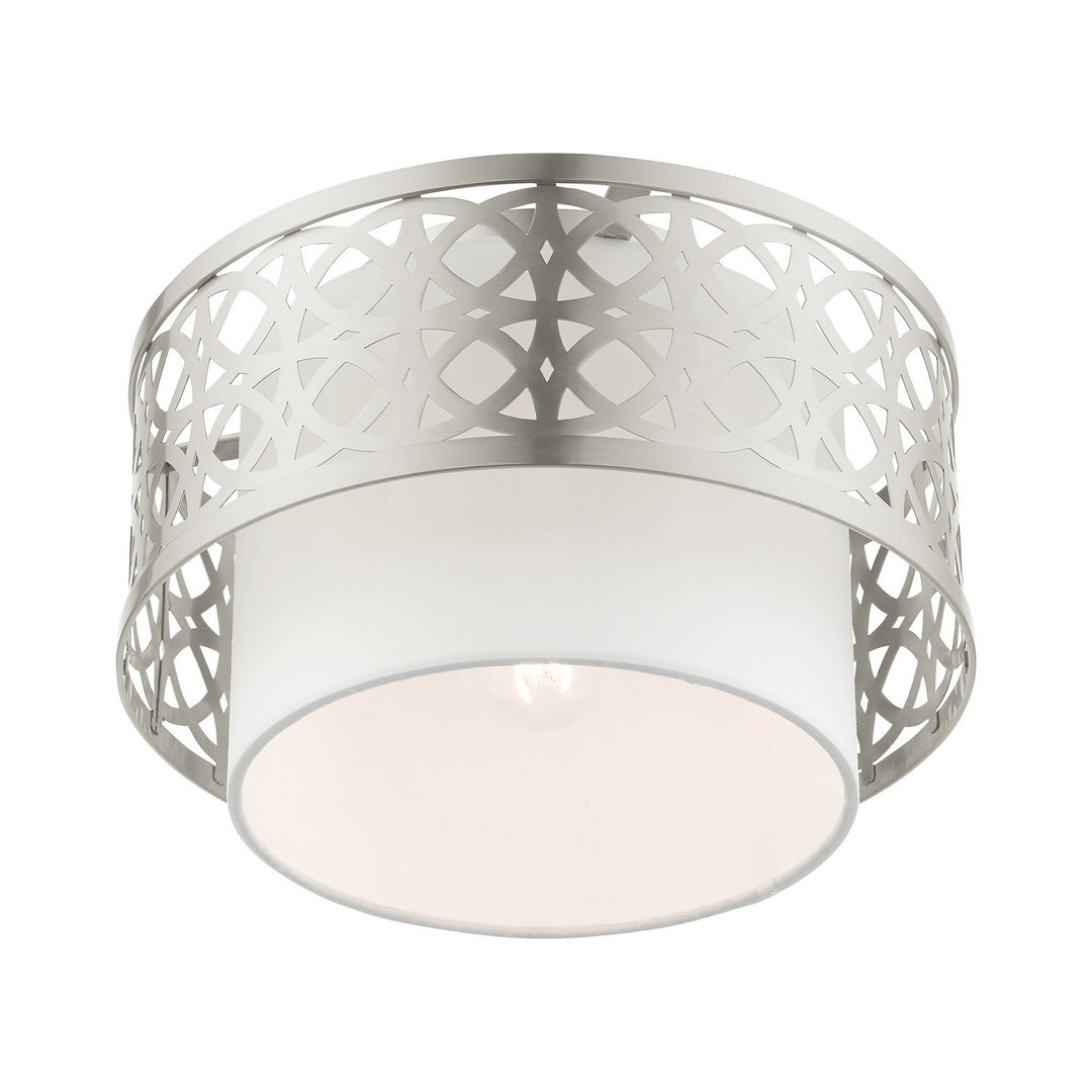 Livex Calinda 49862-91 Ceiling Light - Brushed Nickel