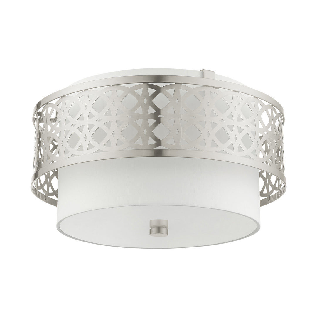 Livex Calinda 49863-91 Ceiling Light - Brushed Nickel