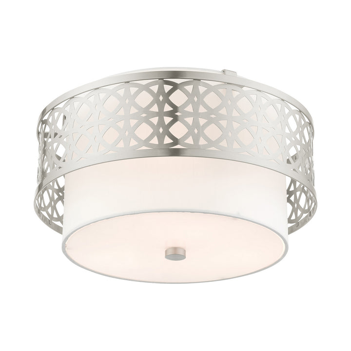 Livex Calinda 49863-91 Ceiling Light - Brushed Nickel