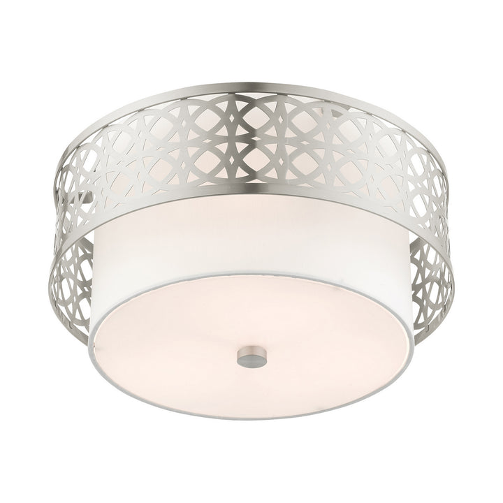 Livex Calinda 49863-91 Ceiling Light - Brushed Nickel