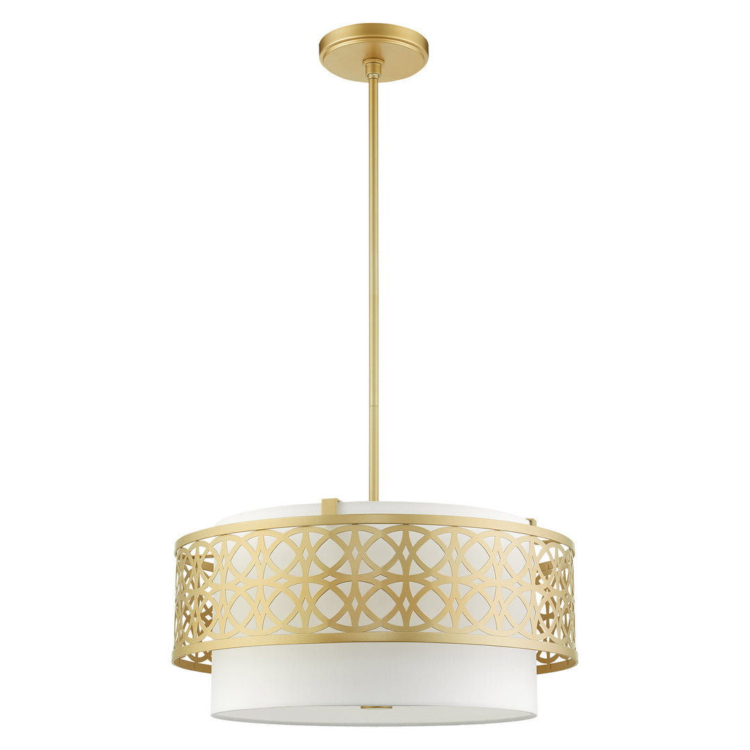 Livex Calinda 49865-33 Pendant Light - Soft Gold