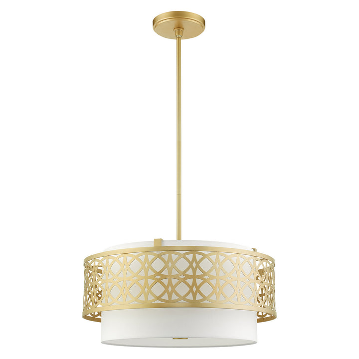 Livex Calinda 49865-33 Pendant Light - Soft Gold