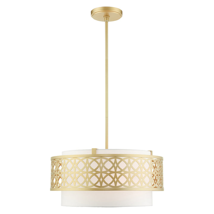 Livex Calinda 49865-33 Pendant Light - Soft Gold