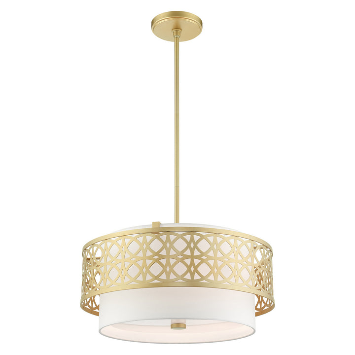 Livex Calinda 49865-33 Pendant Light - Soft Gold