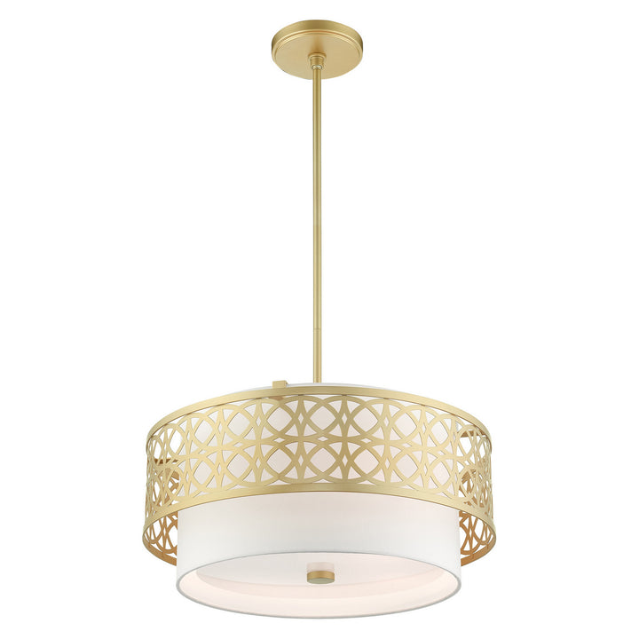 Livex Calinda 49865-33 Pendant Light - Soft Gold