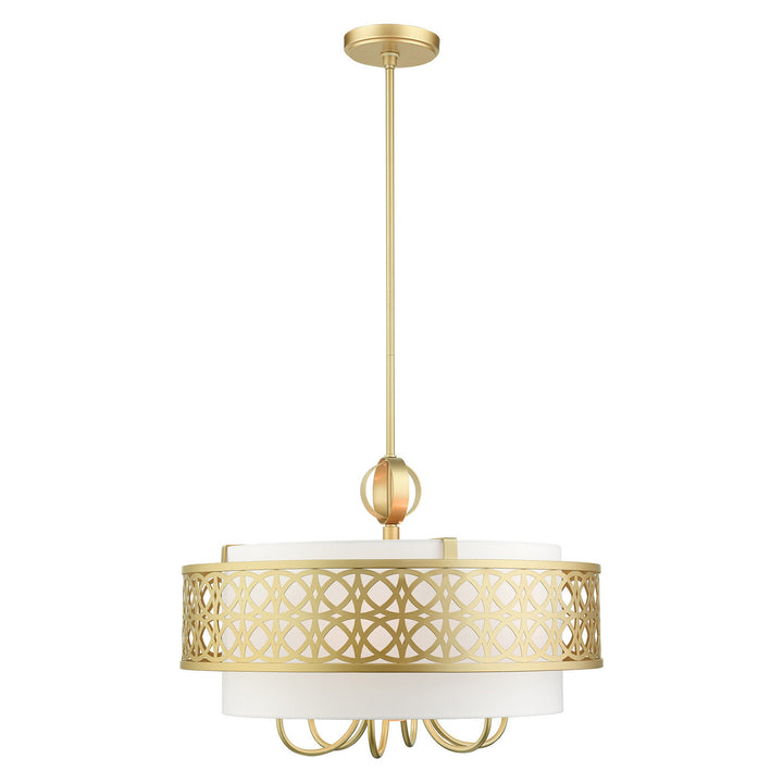 Livex Calinda 49866-33 Chandelier Light - Soft Gold