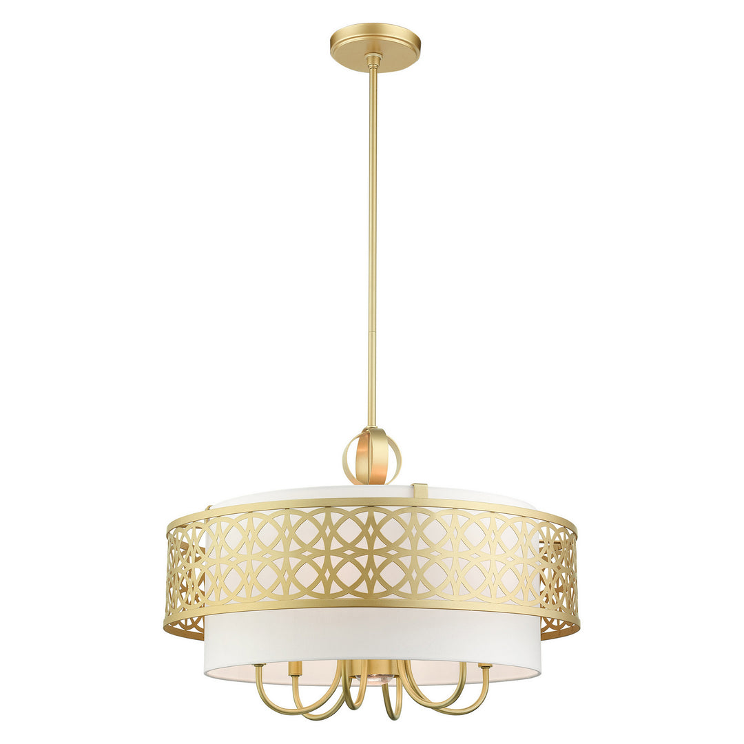 Livex Calinda 49866-33 Chandelier Light - Soft Gold