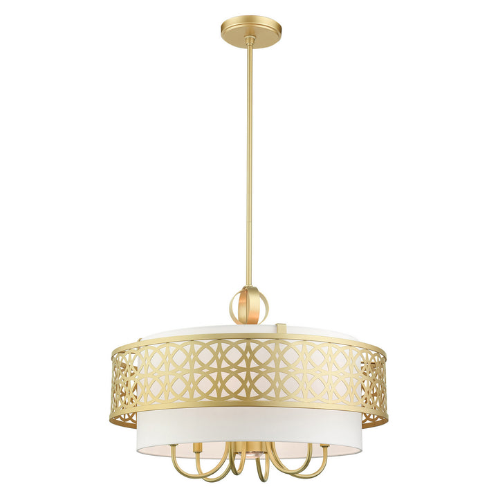 Livex Calinda 49866-33 Chandelier Light - Soft Gold