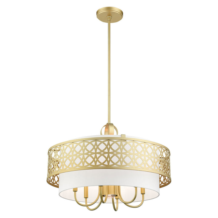 Livex Calinda 49866-33 Chandelier Light - Soft Gold