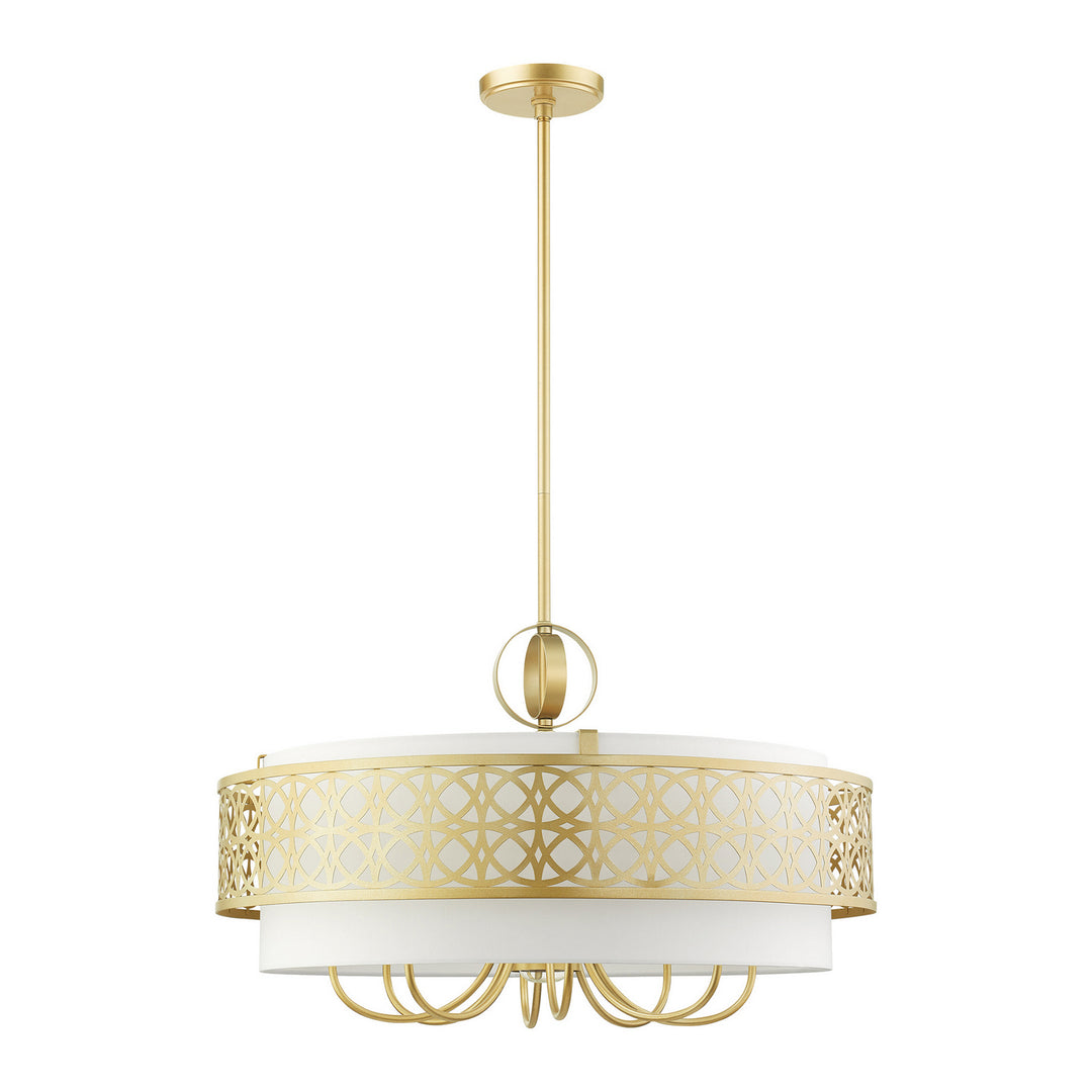 Livex Calinda 49867-33 Chandelier Light - Soft Gold