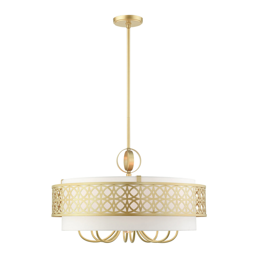 Livex Calinda 49867-33 Chandelier Light - Soft Gold