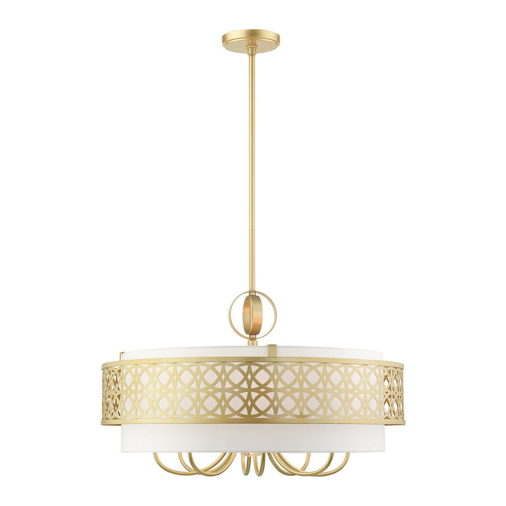 Livex Calinda 49867-33 Chandelier Light - Soft Gold