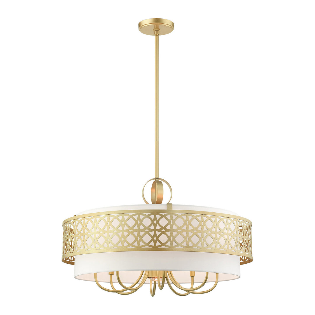 Livex Calinda 49867-33 Chandelier Light - Soft Gold