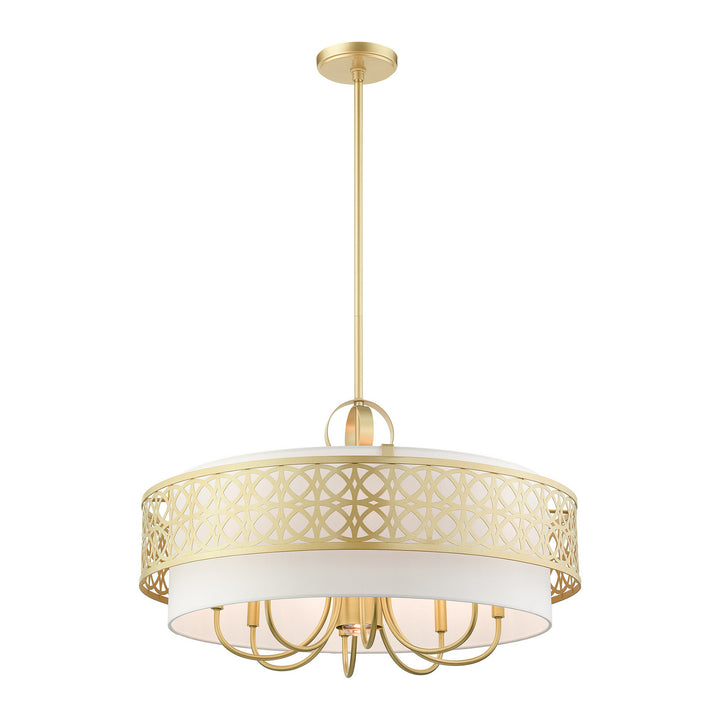 Livex Calinda 49867-33 Chandelier Light - Soft Gold